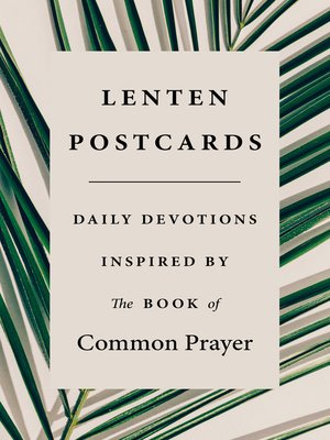 cover image of Lenten Postcards